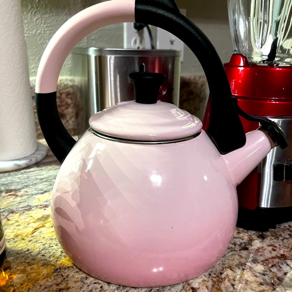 Le Creuset enamel tea kettle